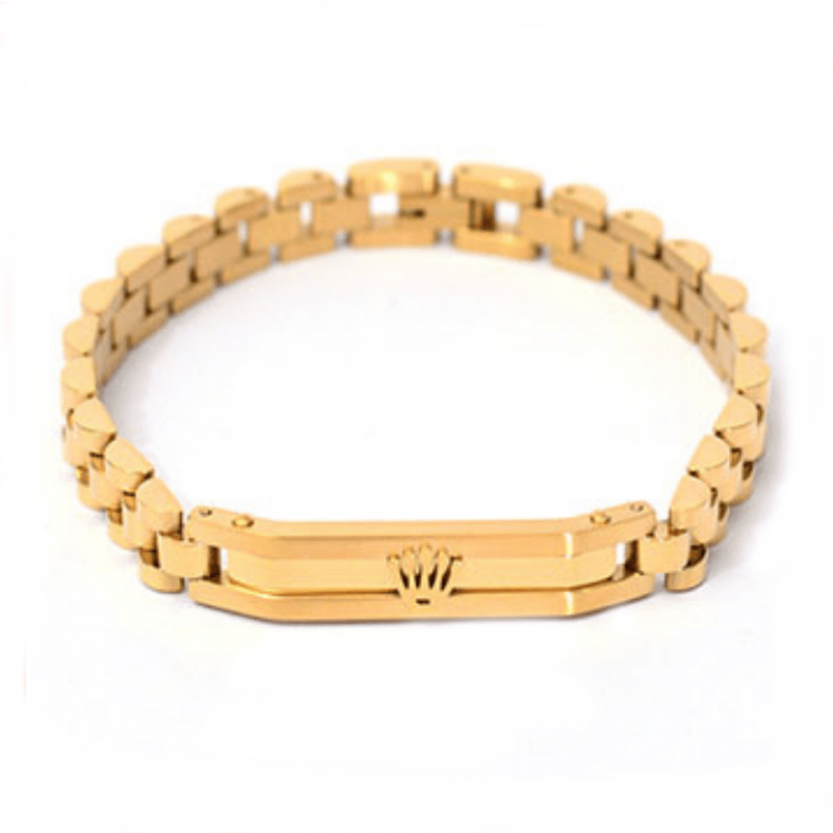 Mens Bracelet Rolex Gold rungsarung